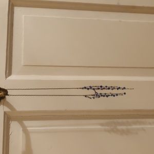 Blue Sequined Necklace